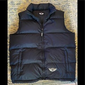 EUC 100% Goose Down, Puffer Vest by Mini Cooper